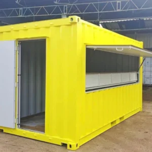 contenedor de bar de 20 pies