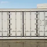Frigorífico portátil con laterales abiertas para câmara, 6 m/20 pies, usado.