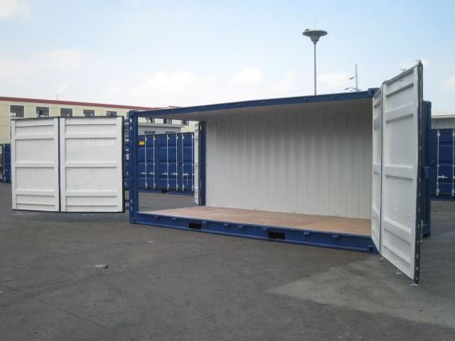 Contenedor de 20 pies con laterales abiertas - Imagen 3