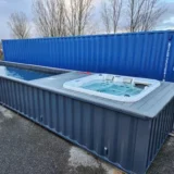 Piscina contenedor de 12 metros: una solución ecológica y lista a usar.