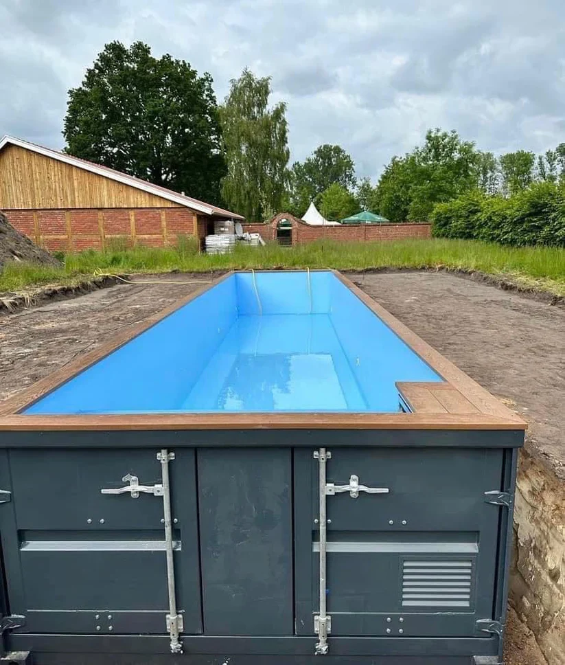 Piscina contenedor de 12 metros: una solución ecológica y lista a usar. - Imagen 3