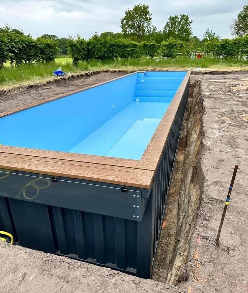 Piscina contenedor de 12 metros: una solución ecológica y lista a usar. - Imagen 5