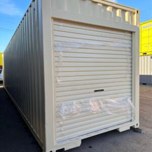 Contenedor de 40' x 8' pies con rodas