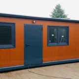Contenedor habitável de 9 metros con dois quartos