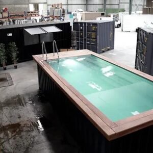 contenedor de piscina de 20 pies