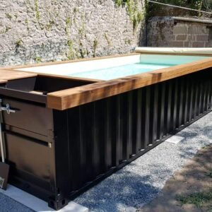 Piscina de contenedores de 20 pies